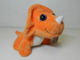 Obrázek z Triceratops oranžový plyš 20cm 